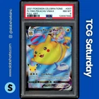 2021 POKEMON SWSH CELEBRATIONS #007/025 FLYING PIKACHU VMAX FULL ART PSA 8