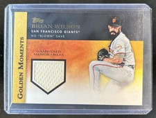 2012 Topps Brian Wilson Golden Moments Jersey #GMR-BW Giants
