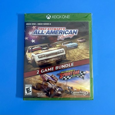 NEW Tony Stewart's All American & Sprint Car Racing Xbox One 2-Game Set Rated E