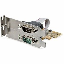Startech Serial Adapter Low-Profile Plug-In Card 1 Pci Express 2.0 X1 Pc Linux 2