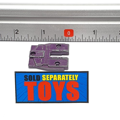 Vtg Transformers G2 Swindle CHEST PIECE belly under part Combaticons Bruticus - Picture 2 of 6
