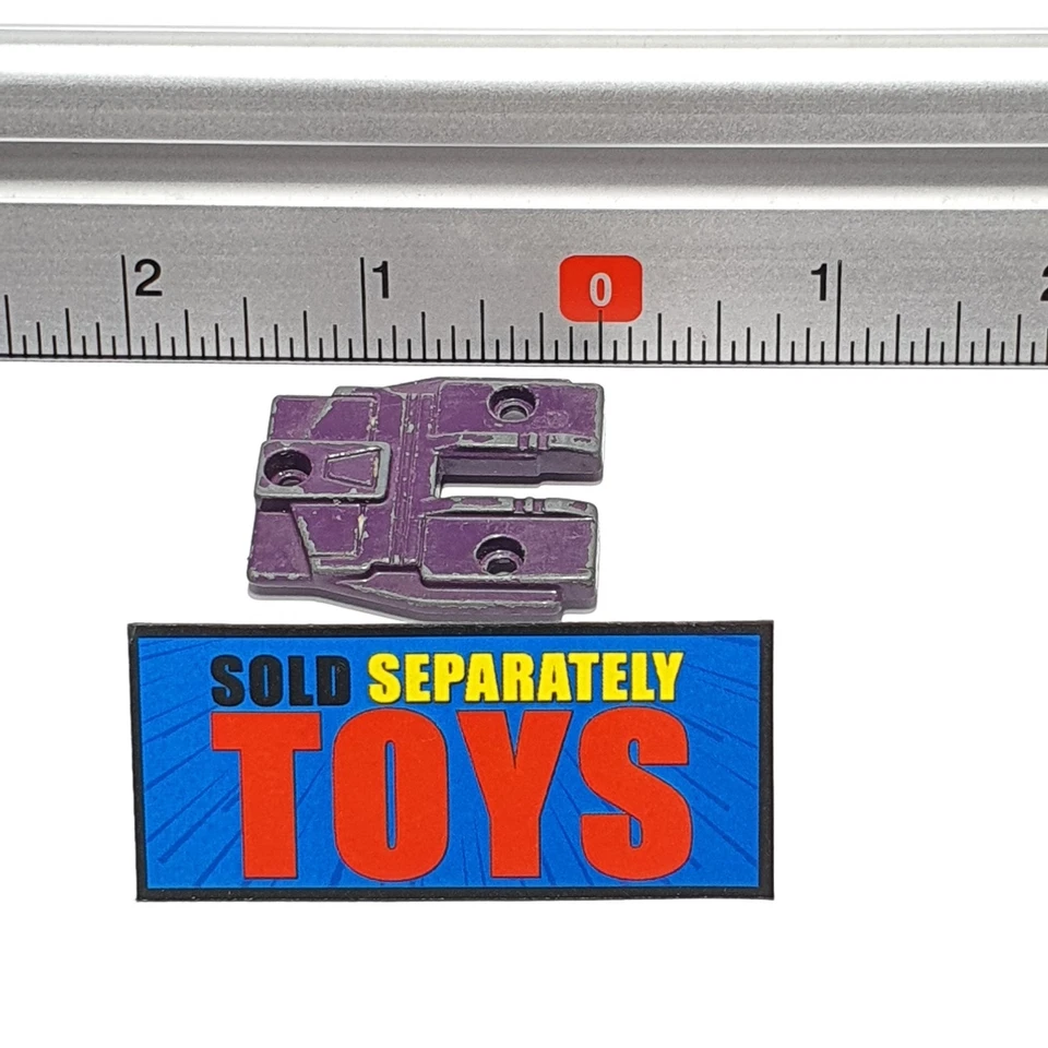 Vtg Transformers G2 Swindle CHEST PIECE belly under part Combaticons Bruticus - Image 2 of 4