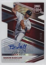 2020 Panini Elite Extra Edition 21/36 Baron Radcliff #153 Auto 2s2