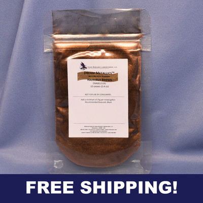 10g Hazelnut Brown Mica Powder Pigment: Bold Color for Resin, Soap, DIY Crafts