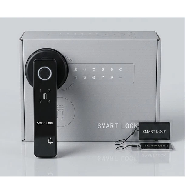 Smart Lock Electronic Keypad Door Lock WiFi Enabled RF ID Enabled