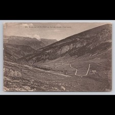 Vintage Postcard Route de La Clusaz Col des Aravis Les Lacets Unposted Historic