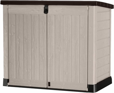Keter Store It Out Pro Mülltonnenbox Mit Gasdruckfeder, Wetterfest, Abschließbar