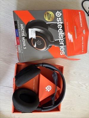 SteelSeries Arctis Nova 3 Wired Gaming Headset, Black