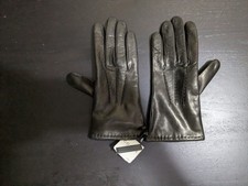 Coach Women Leather Gloves Cashmere Lined Vintage Sz 7 Pls Read Description New