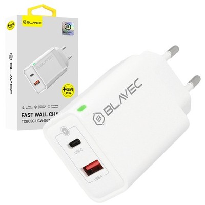 45W Schnell Ladegerät Netzteil USB A und USB C Adapter QC PD für iPhone Samasung