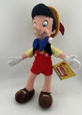 New Disney Classics Pinocchio Plush 11" Soft Toy Manufactured by Trudi Italy