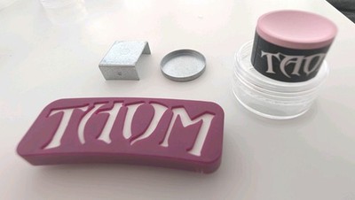 TAOM BURGUNDER DUO KREIDEHALTER & 1 BLOCK ORIGINAL TAOM PINK PYRO KREIDE + KOSTENLOSER VERSAND