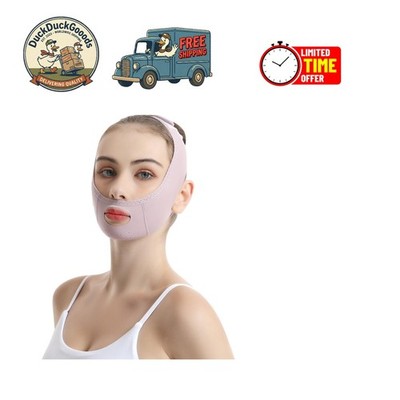 Washable V Line Lifting Mask - 360-Degree Fit for Effortless Jawline Definition