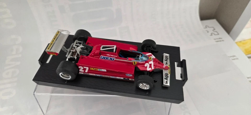Ferrari  F1  126 CK Turbo   GP  MonteCarlo 1981    G.  Villeneuve  Brumm  1:43 - Immagine 3 di 3