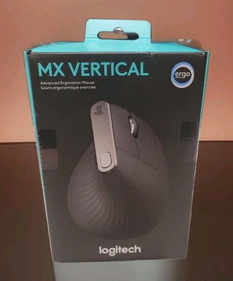 Logitech MX Vertical Advanced Ergonomic Mouse (910-005447) - NEW - FAST SHIP