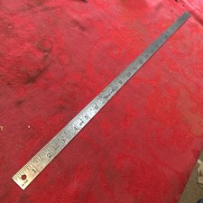 Vtg Lufkin 24  No. 60 Steel Ruler