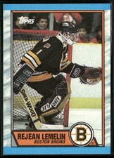 1989-90 Topps #40 Rejean Lemelin
