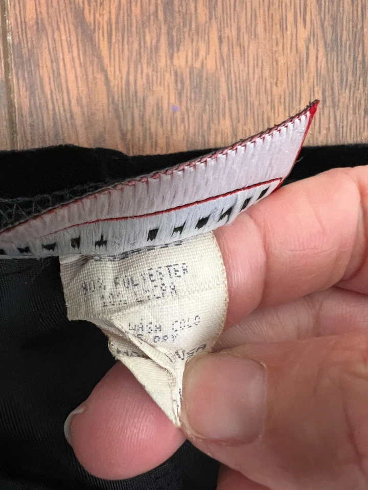 Y2K Black Velvet Chiffon Ruffle Hem Asymmetrical Skirt Medium Goth Whimsy Goth - Image 3 of 4