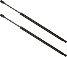 2Pcs 21.11 Inch Front Hood Struts Lift Supports Fits INCH 120LBS, Black