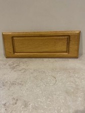 SOLID OAK SQUARE DESIGN KITCHEN DRAWER FRONT 450 X 158 OLD MFI  STOCK DX463