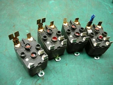 LOT OF 4 WHITE-RODGERS/RBM RELAYS 184-50203-301 AC ONLY 3A 277V 120V COIL