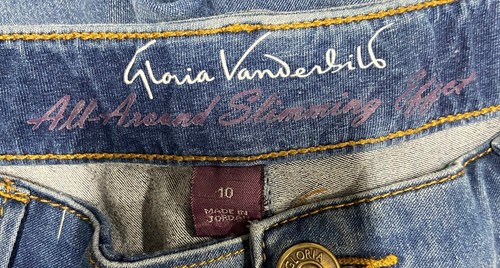 Gloria Vanderbilt ladies size 10 stretch capris. - Picture 7 of 8