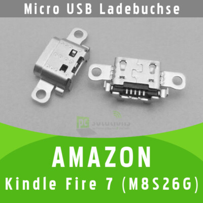   Amazon KINDLE Fire 7 M8S26G Micro USB DC Buchse Ladebuchse Connector Socket