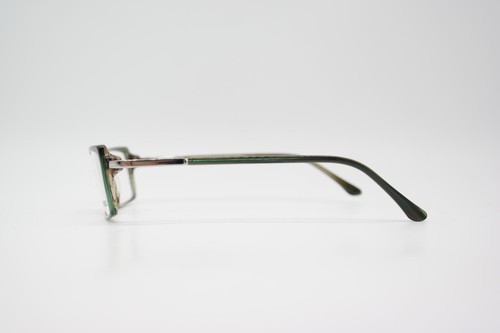 Vintage Glasses Axel S. AX878 Green Brown Silver Square Eyeglass Frame - Picture 2 of 6