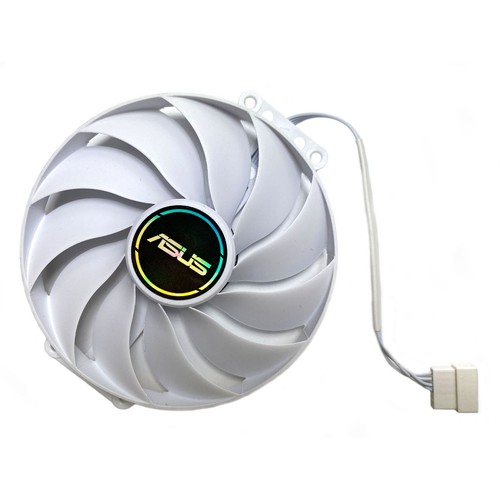 Graphics Card Cooling Fan Replacement For ASUS RTX4060 4060ti DUAL WHITE Cooler - Photo 7/15