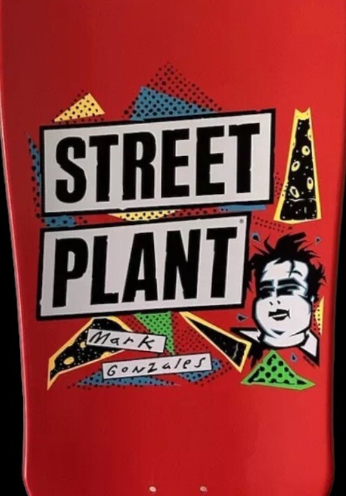 Street Plant x Mark Gonzales 11.25 Inch Jumbo Skateboard Deck Rare