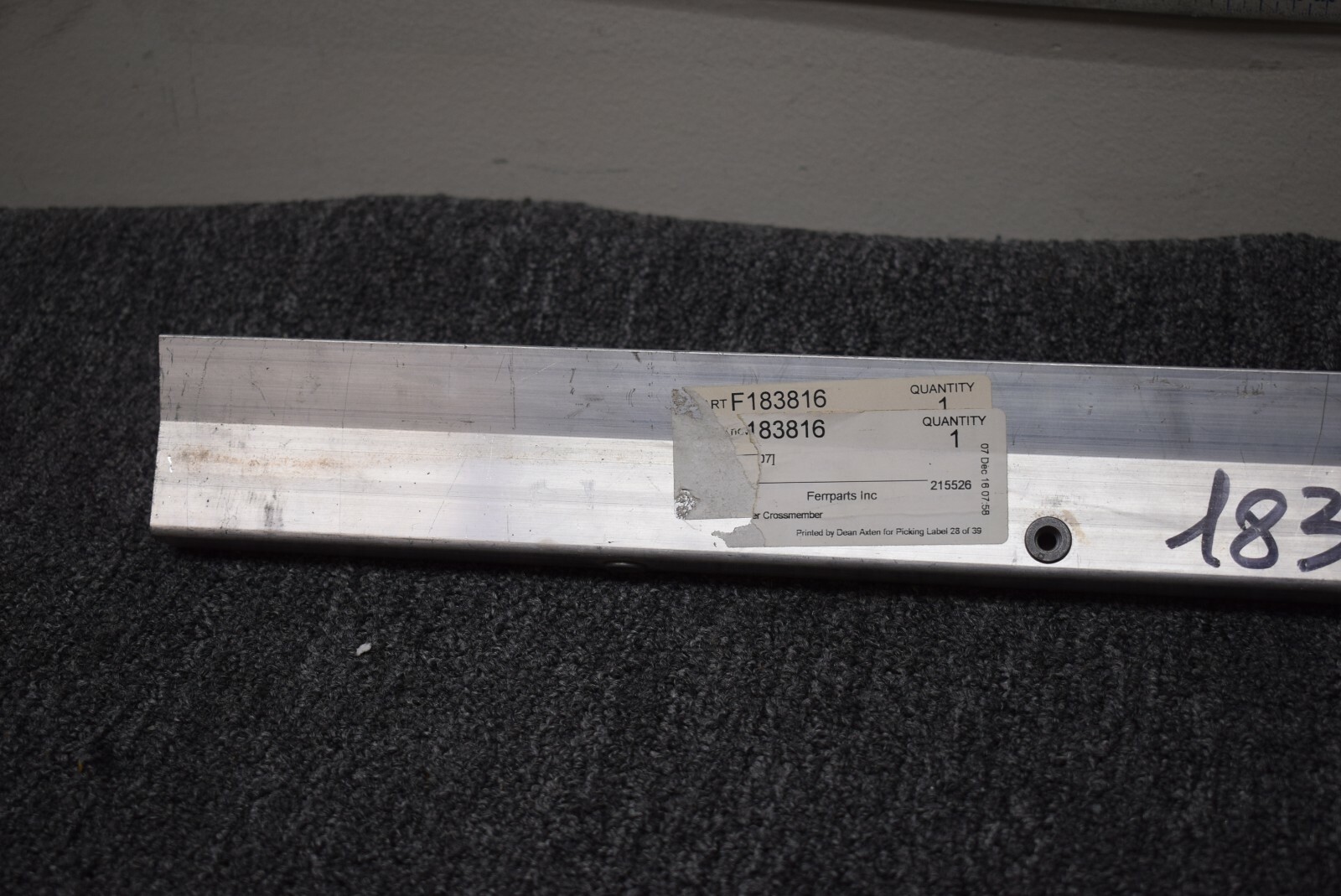 FERRARI FRONT LOWER CROSS FACTORY OEM
