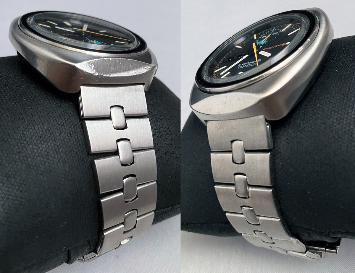 SEIKO 6139-8002 5 Sports Speed-Timer 21J Chronograph Automatic