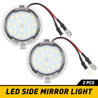 6000K 18 LED Side Mirror Puddle Lights For Ford F150 F-150 Taurus Edge Explorer