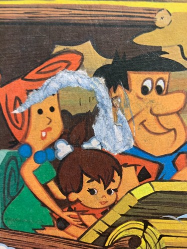 1974 "FLINTSTONE GIANT STORY BOOK" ILLUSTRATED ANNUAL HARDBACK BOOK (P4) - Picture 14 of 15