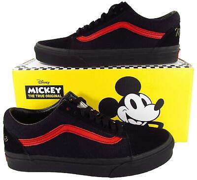 mickey mouse vans black