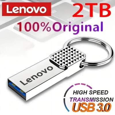 Lenovo 3.0 512GB USB 2TB Flash Drive High-Speed Metal Pendrive Type-C