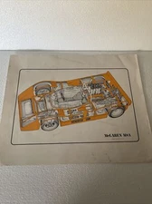 1968 McLaren M8A Can-Am Road & Track Cutaway Poster Art Print Mati Palk