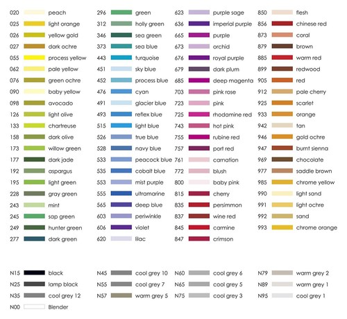 Set 18 Marker Tombow Dual Brush - Colori Pastello, Punta Fine E A Pennello, Ideali Per Illustrazione E Fumetti