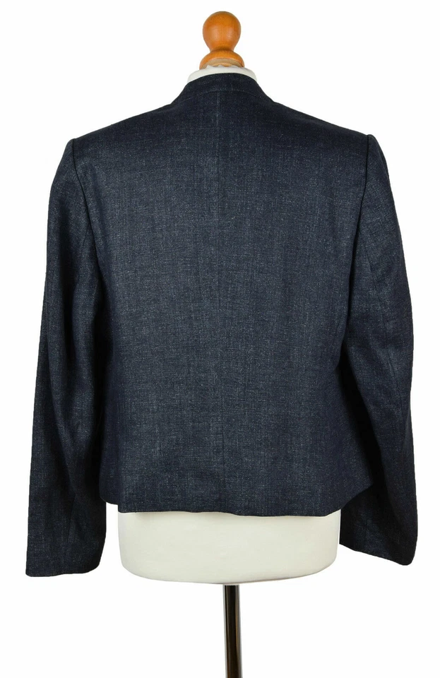 H.Moser Salzburg Austria Women's Blazer Linen Jacket Trachtenmode Jacke - Image 3 of 4