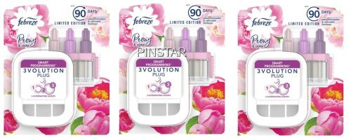 PEONY & CEDAR Ambi Pur/ Febreze - 3Volution - STARTER SET PLUG IN X 4 - Image 4