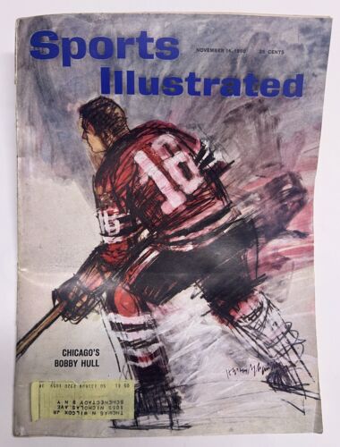 Sports Illustrated November 14 1960 Fair/good Bobby Hull Chicago Hockey