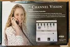 New Channel Vision Telephone Entry Controller P0920 Front Door Intercom Silver