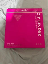 VaultX SV9 First Edition 12 Pocket Zip Binder Journey Together - NEW