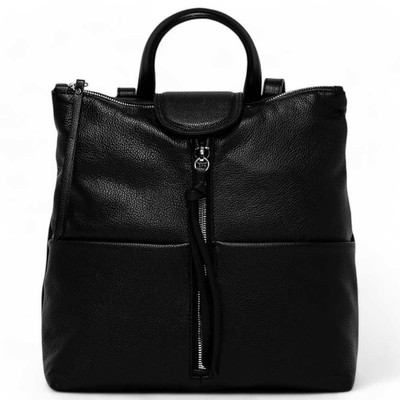 MODA Rucksack Gianni Clarini Giada Damen Leder schwarz - 7040COMMGRN001