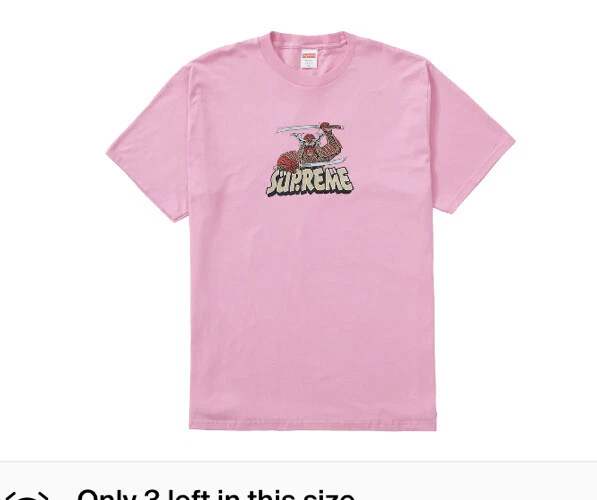 T shirt Supreme Samurai rose large TOUT NEUF    FW21T32