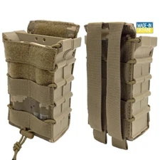 Single Mag Pouch Magazine Pouch Mag Carrier MOLLE For 5.45, 7.62 Set 3 pieces