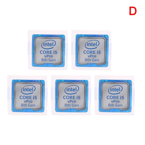 5 stücke Notebook Desktop Computer Core i5 Serie Aufkleber Dekoratijj - Bild 11 von 13