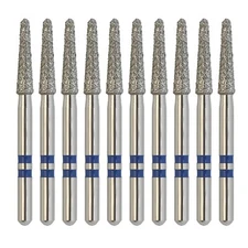 Zirconia Cutter Burs Diamond FG Z856/018M Medium Grit Round End Taper Multi-Use