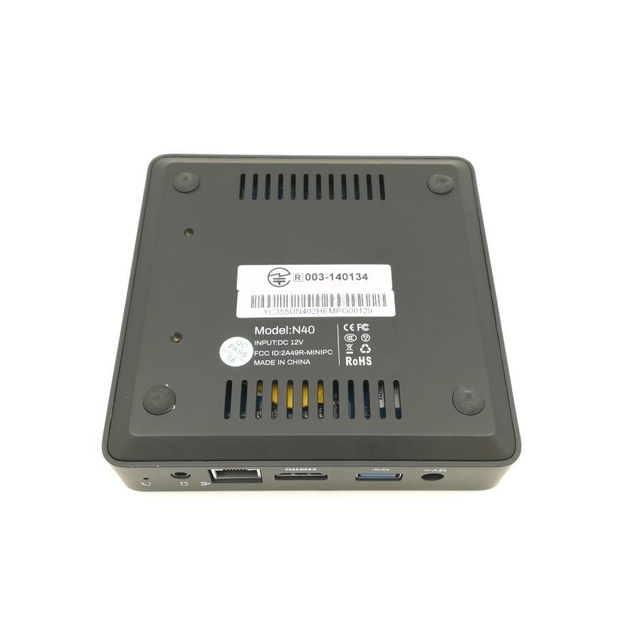 MINISFORUM N40 Mini PC Intel Celeron N4020 2.8GHz DDR4 4GB 64GB