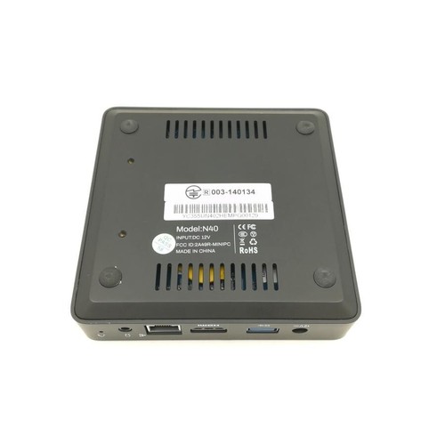 MINISFORUM N40 Mini PC Intel Celeron N4020 2.8GHz DDR4 4GB 64GB Fanless Japan - Picture 5 of 6
